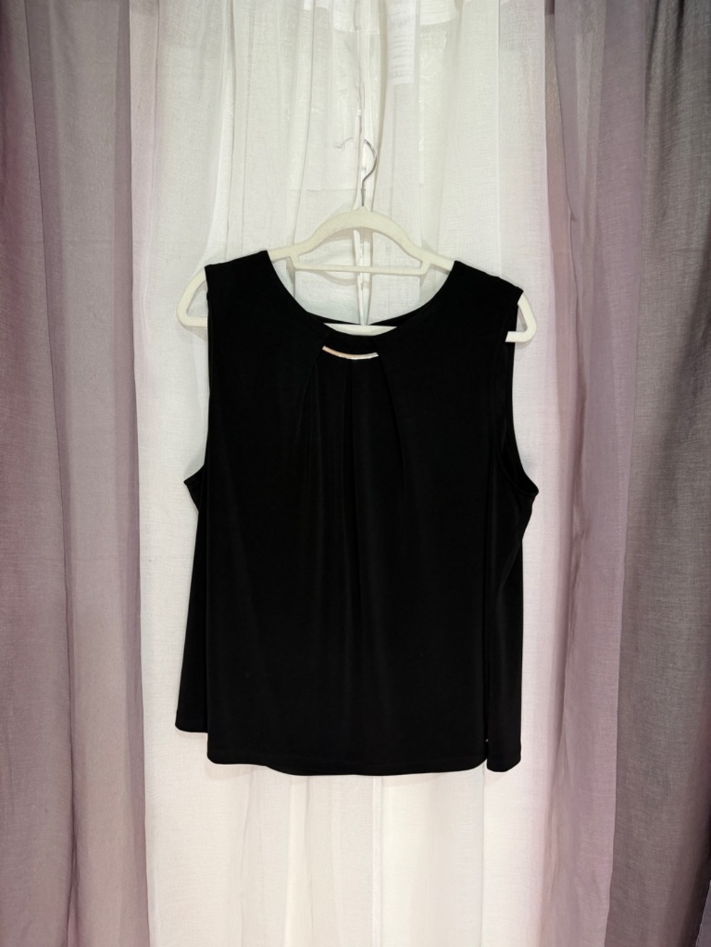 Calvin Klein Classic Sleeveless Black Women's Top